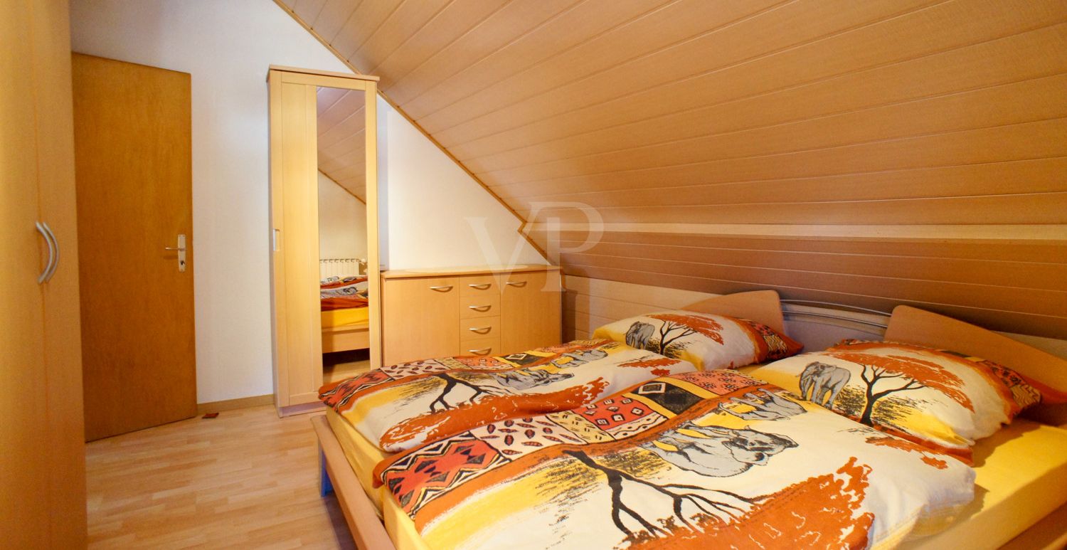 Schlafzimmer im Dachgeschoss