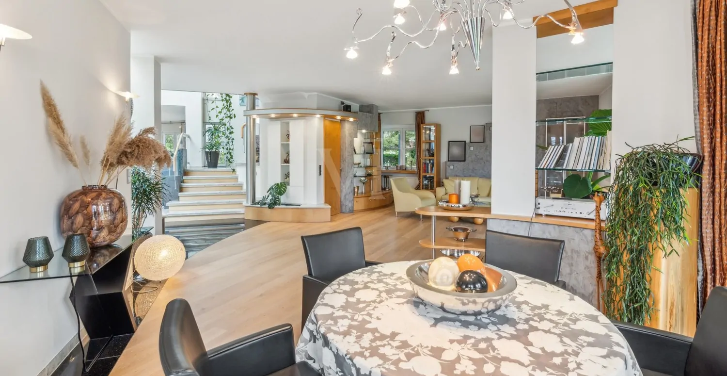 Wohnbereich und Teecke