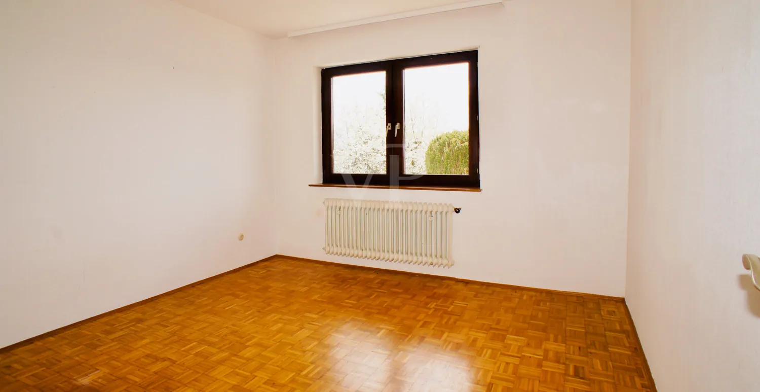 Schlafzimmer in der Einliegerwohnung