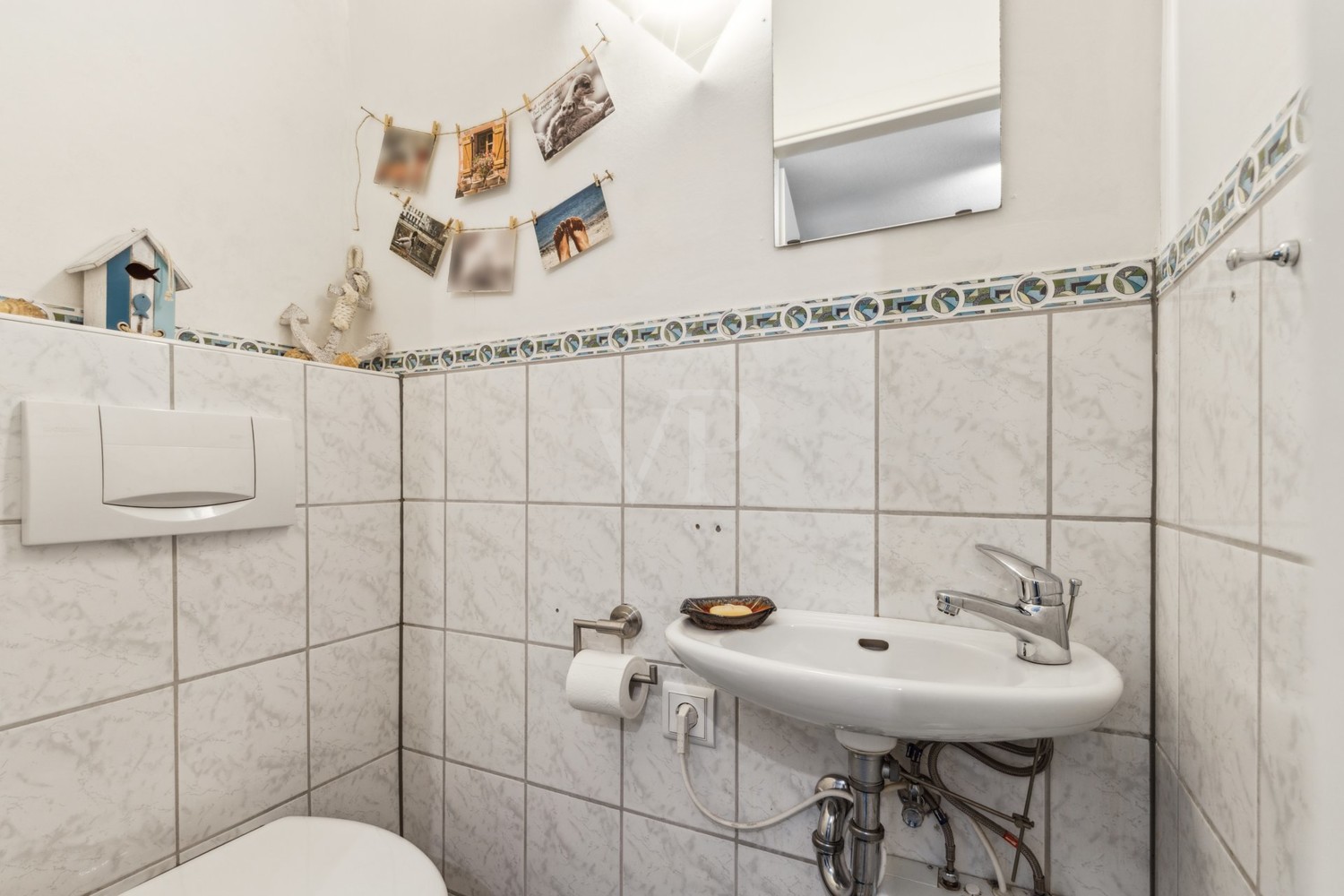 Gäste-WC im Erdgeschoss