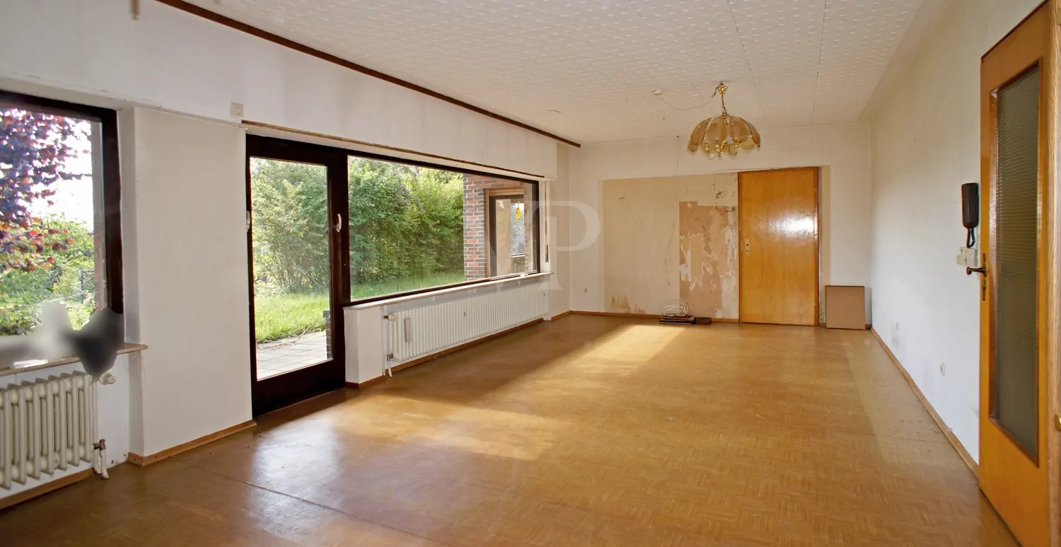 Großes Wohn- : Esszimmer