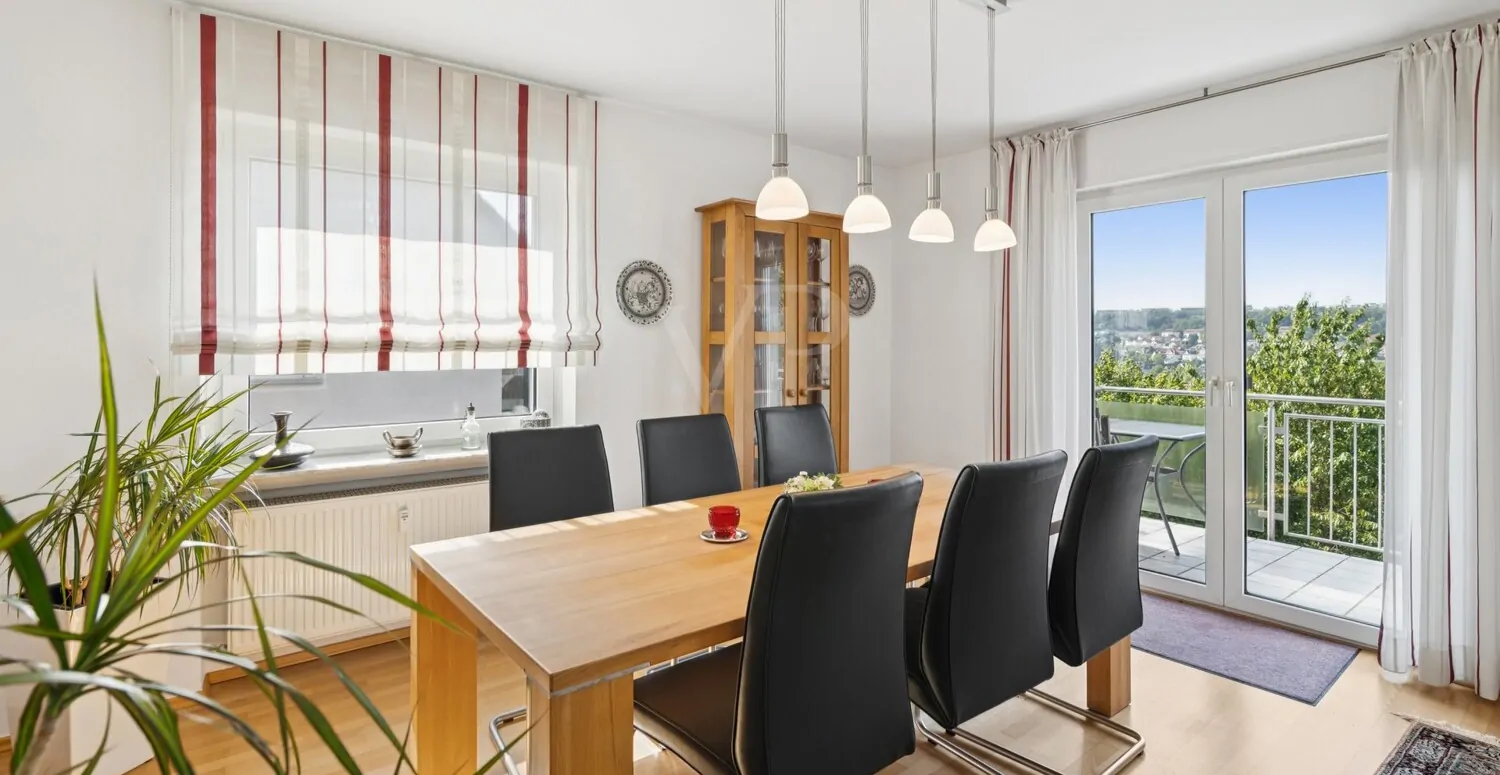 Esszimmer im Obergeschoss