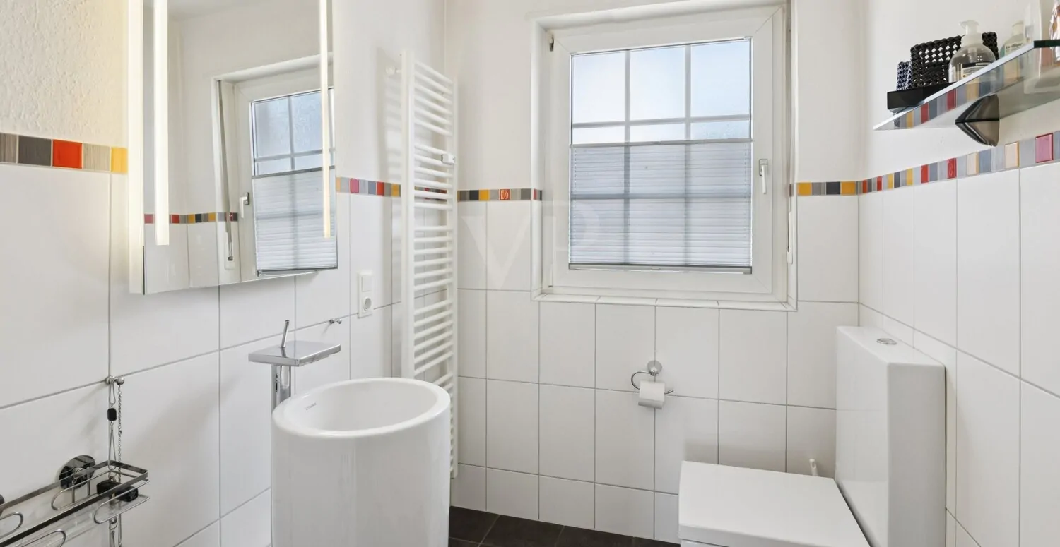 Gäste-WC im Obergeschoss