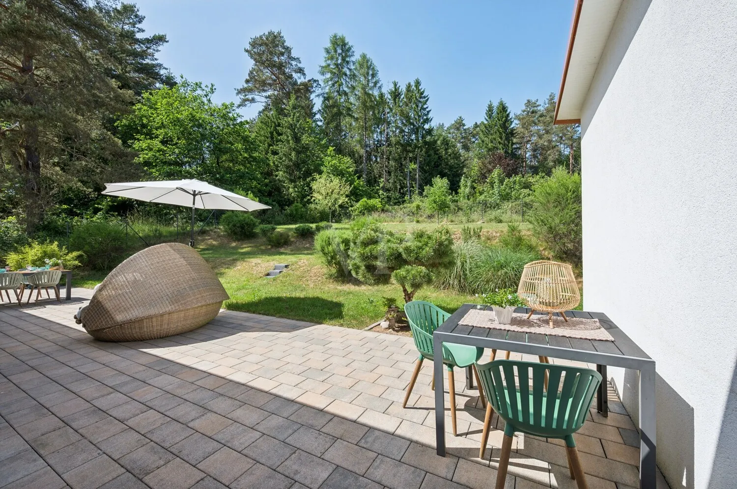 Blick in den Garten