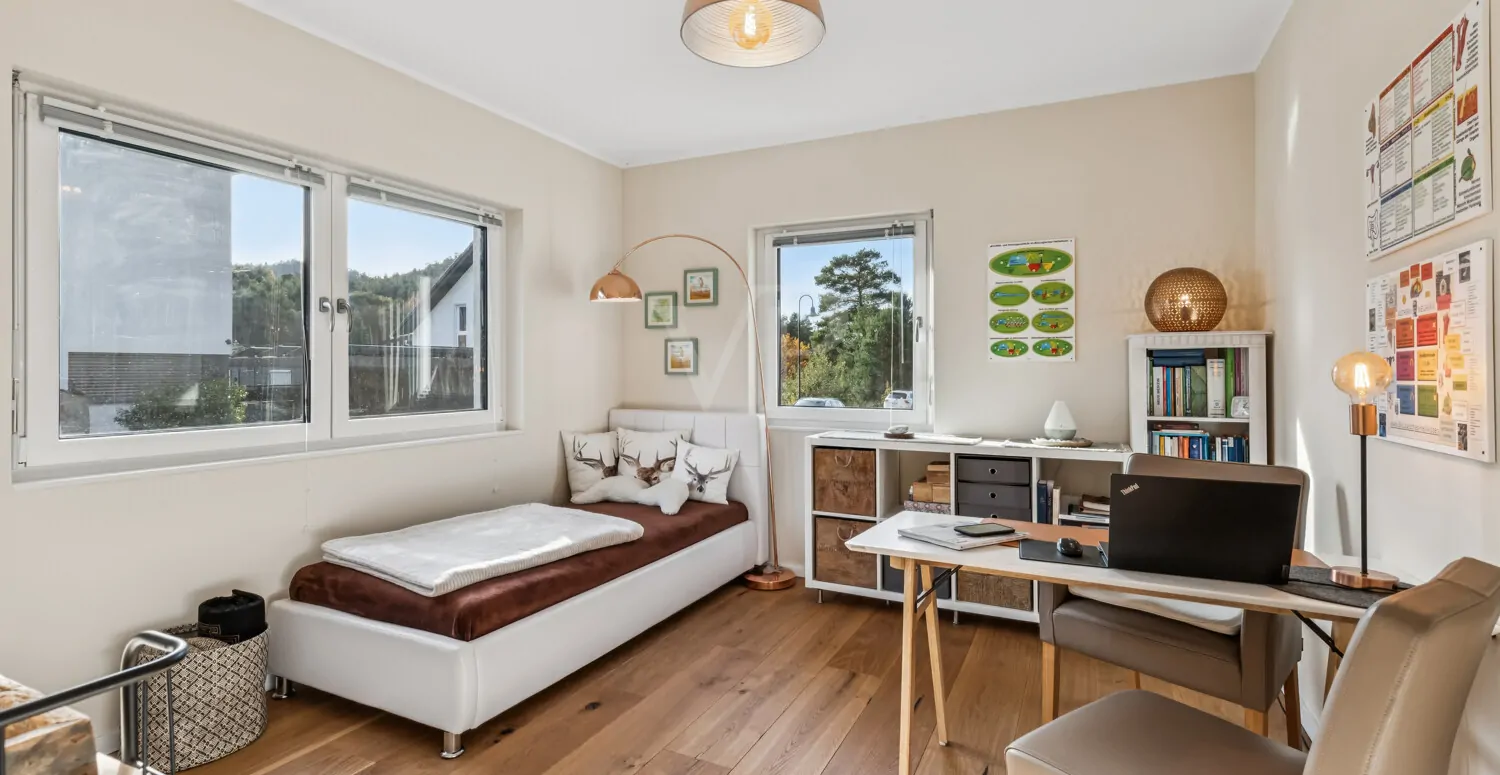 Schlafzimmer im Erdgeschoss