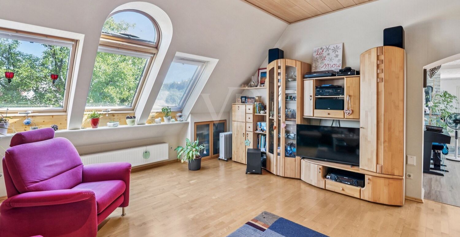 Wohnzimmer im Anbau