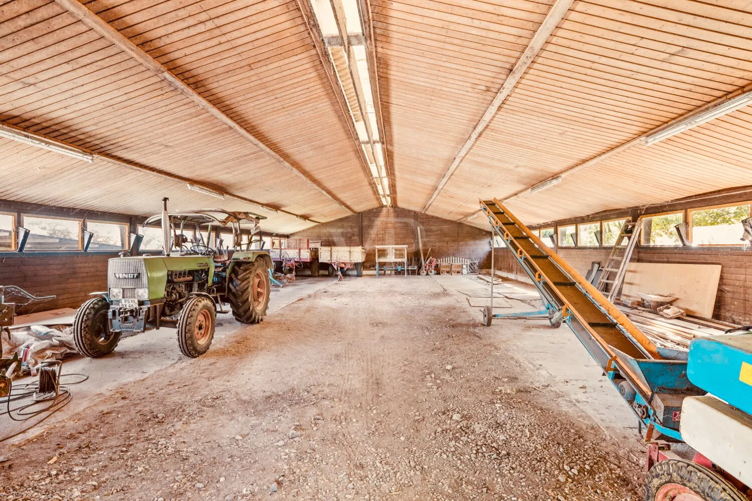 Innenansicht Stall