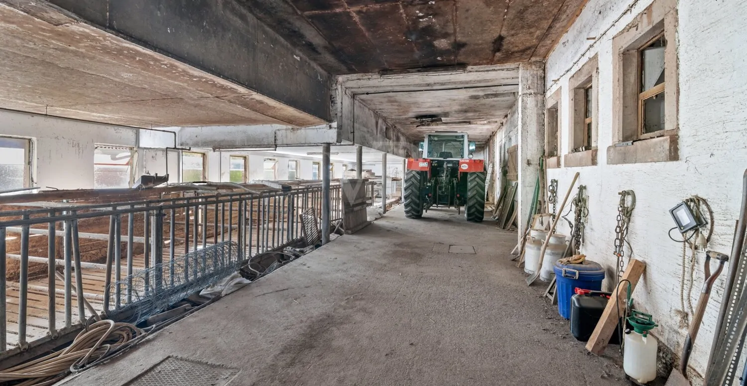 Scheune zur Gartenseite