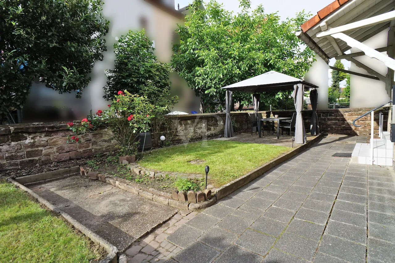 Blick in den Garten