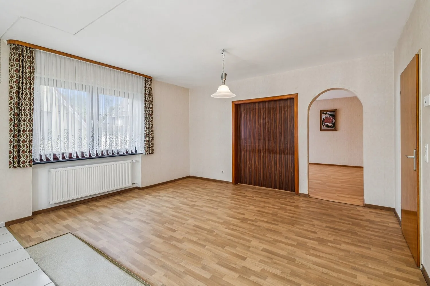 Esszimmer und Küche (Erdgeschoss)