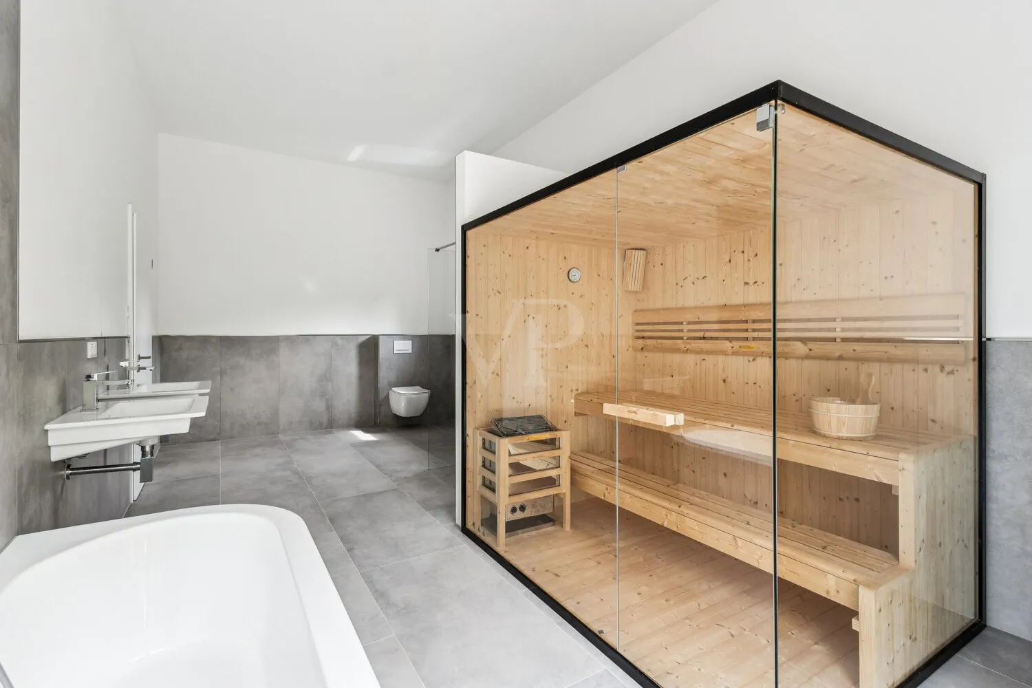 Große Sauna im Hauptbad