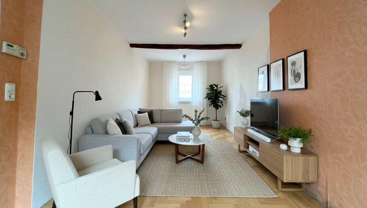 Zimmer I Ansicht I  EG - Visualisierung