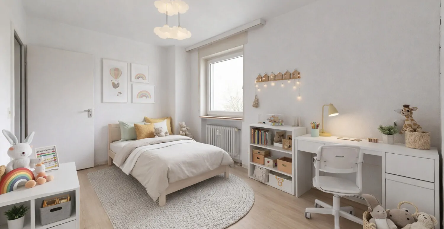 Kinderzimmer Visualisierung