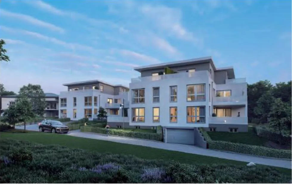 Idyllic building plot with building permit for 11 luxury apartments