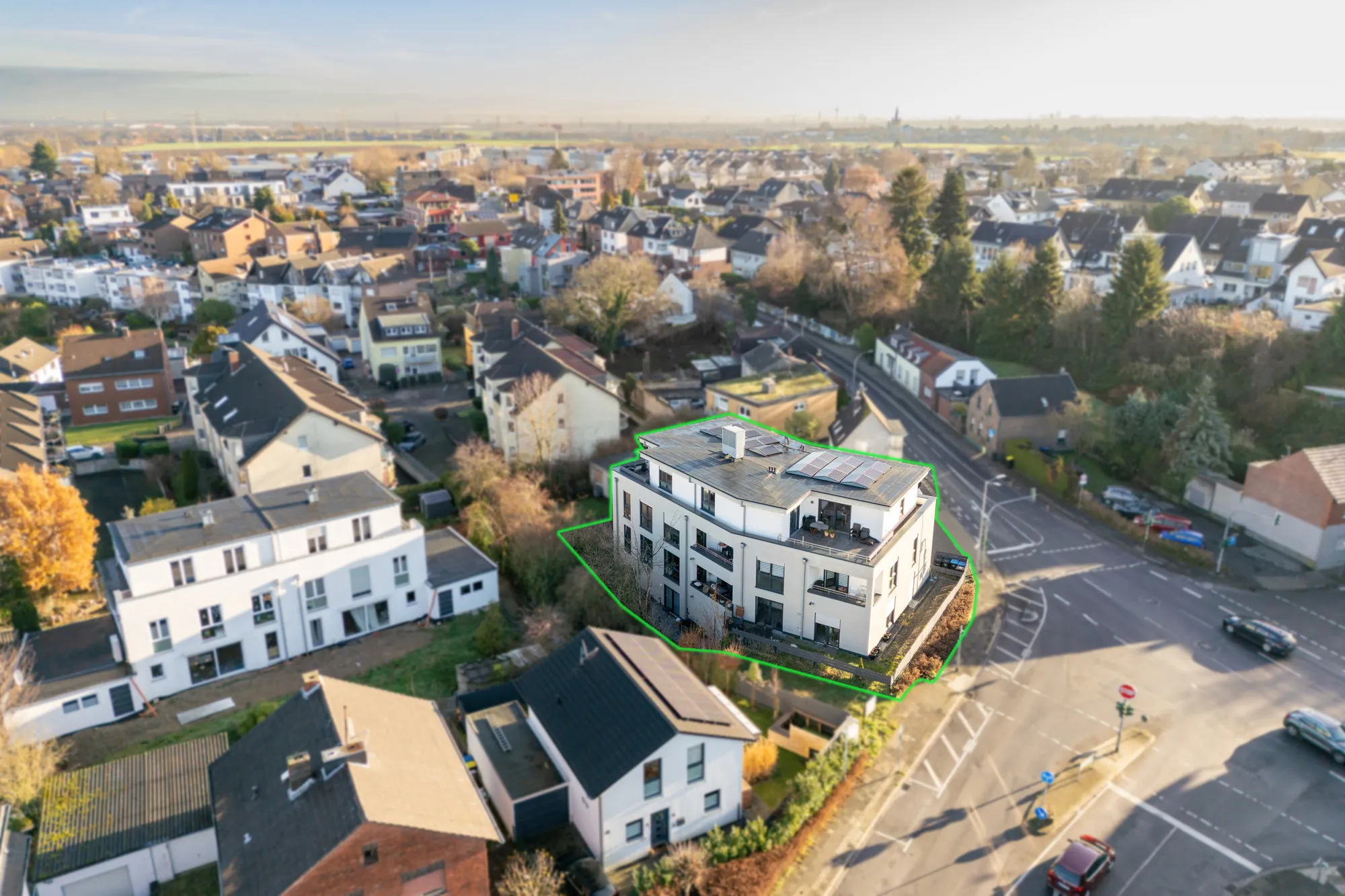 Modernes Mehrfamilienhaus (BJ 2020) in Bergheim-Glessen – Energieeffizienz A+ mit Aufzug & PV-Anlage