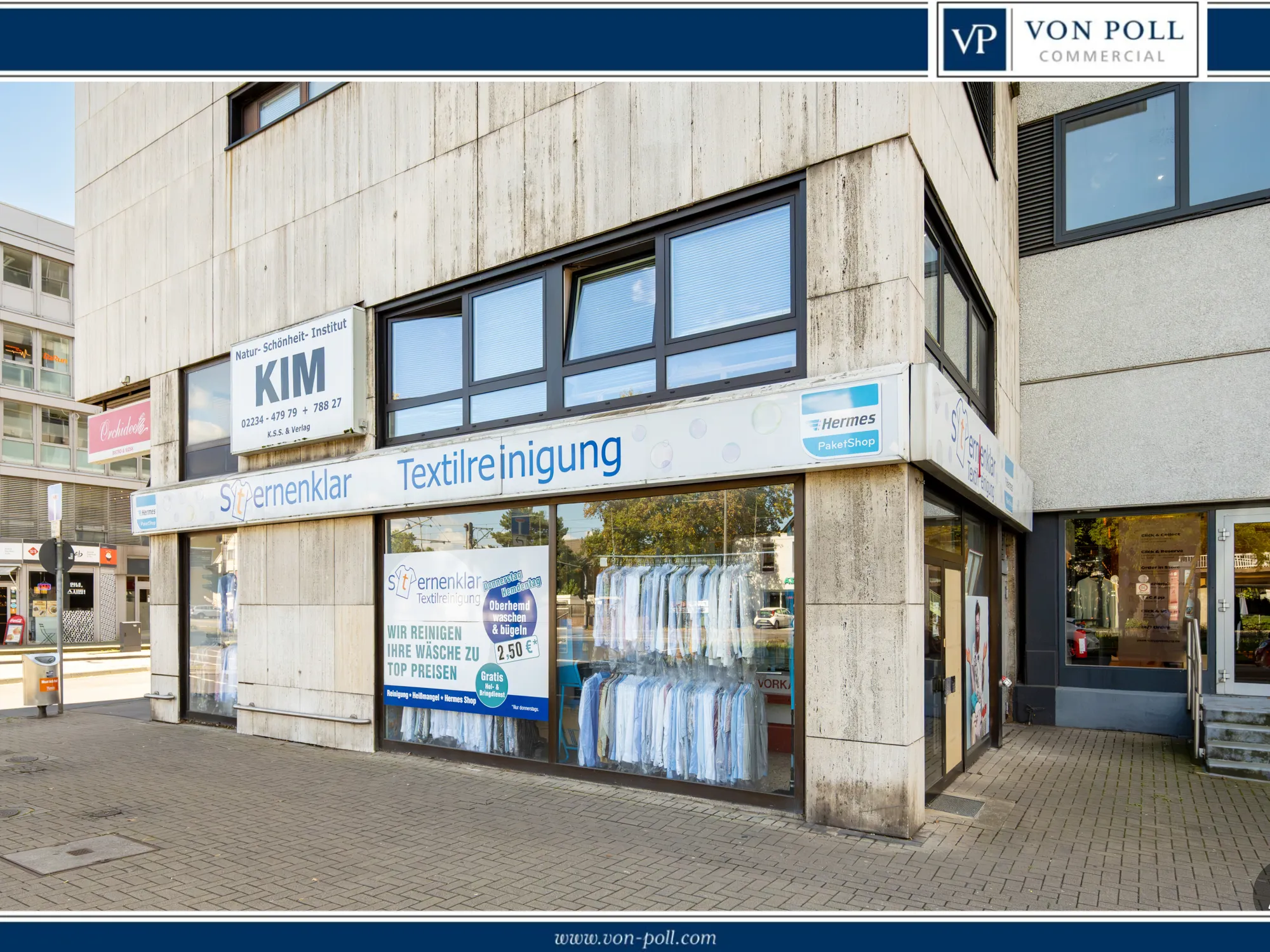 Direkt am Rhein-Center: Vermietetes Ladenlokal in attraktiver Ecklage