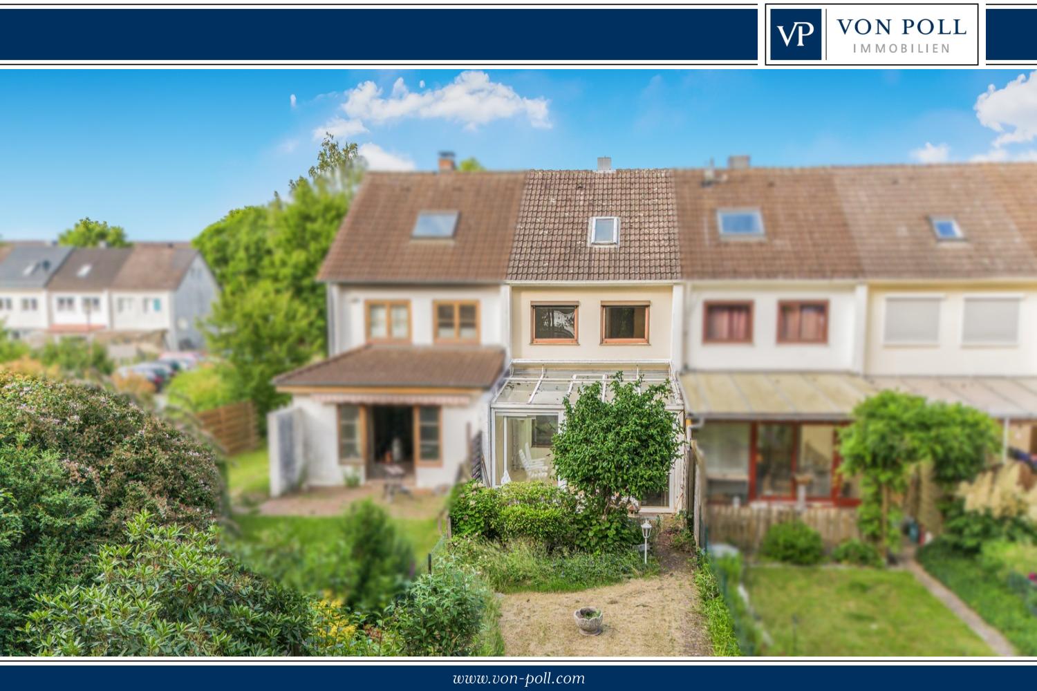 Hausansicht von hinten