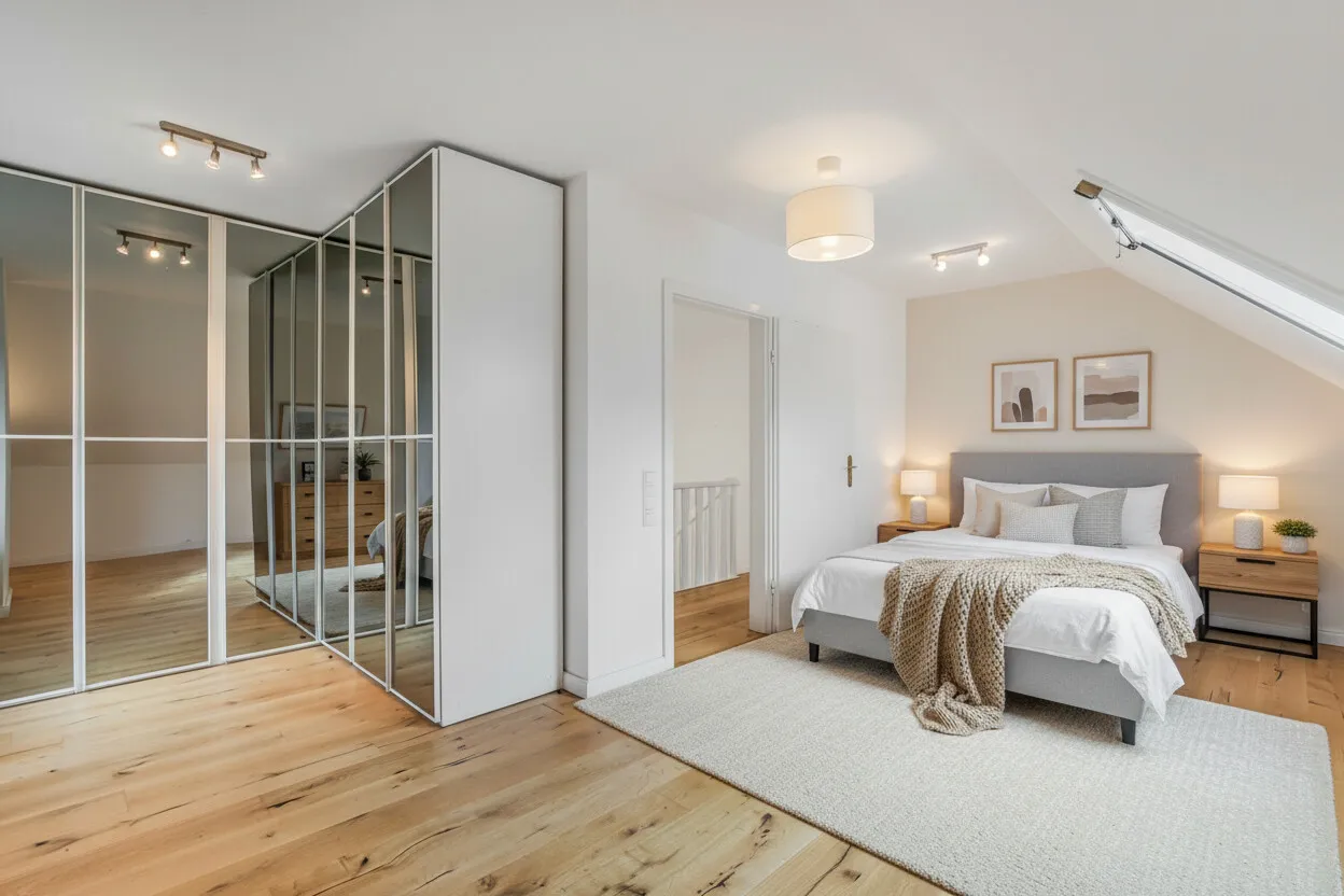 Gestaltungsbeispiel Schlafzimmer