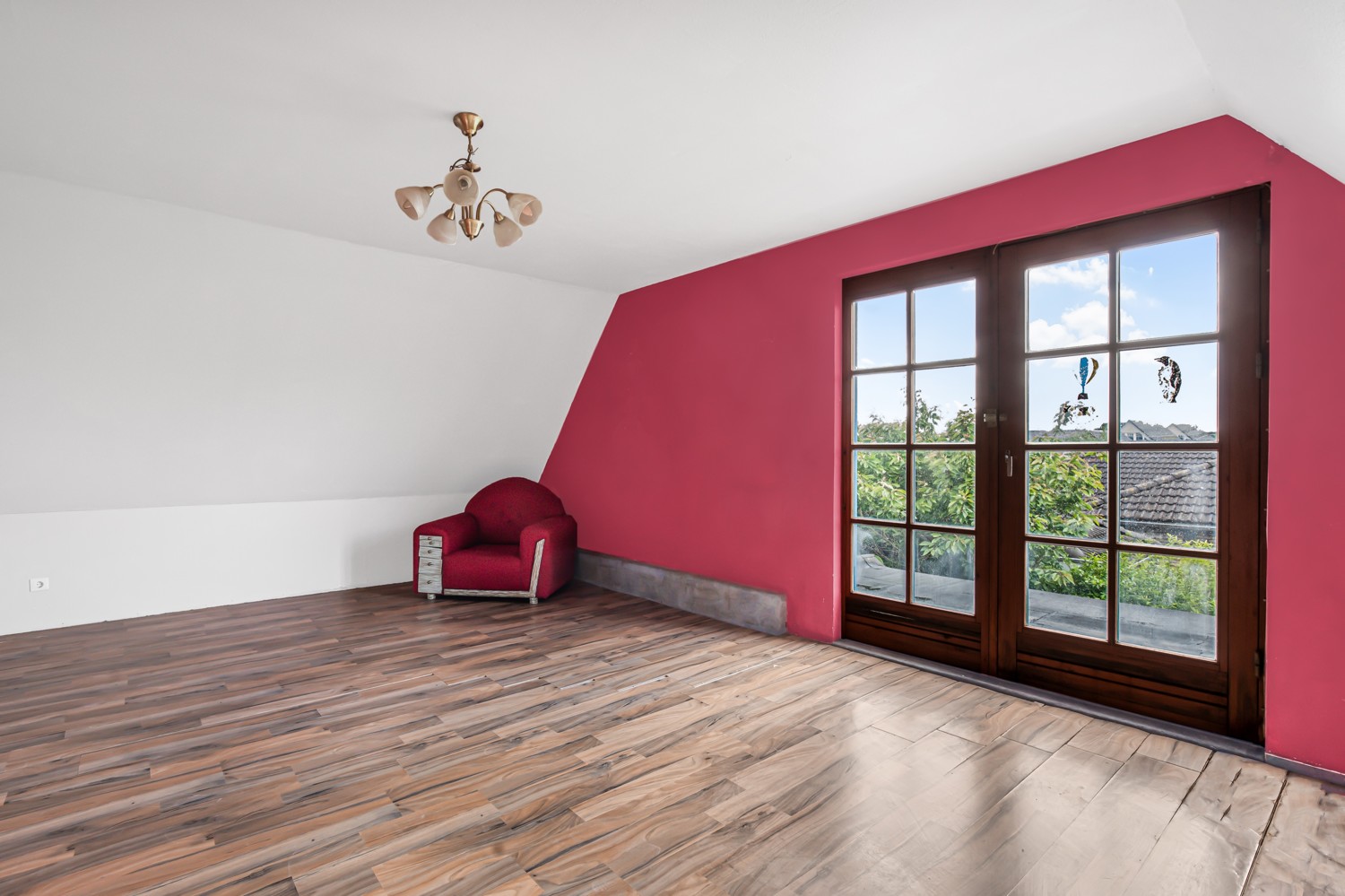 Schlafzimmer II im Dachgeschoss