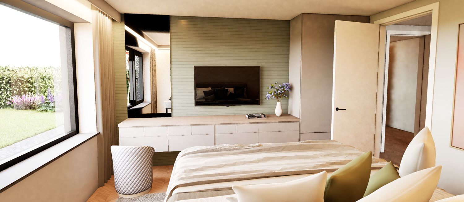 Helles Schlafzimmer