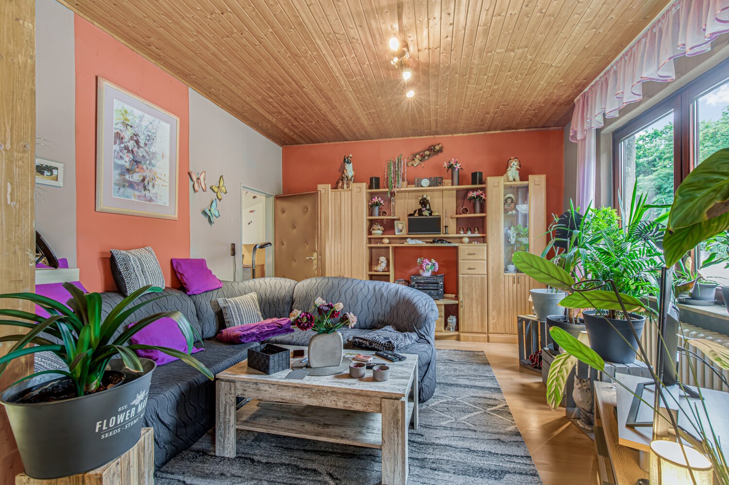 Wohnzimmer im Erdgeschoss