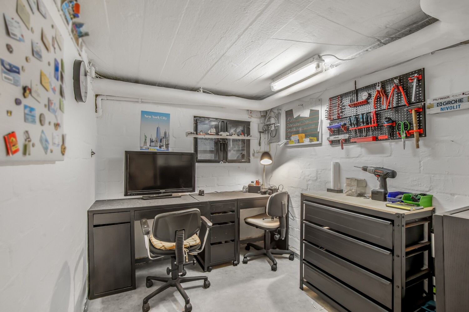 Werkstatt im Keller