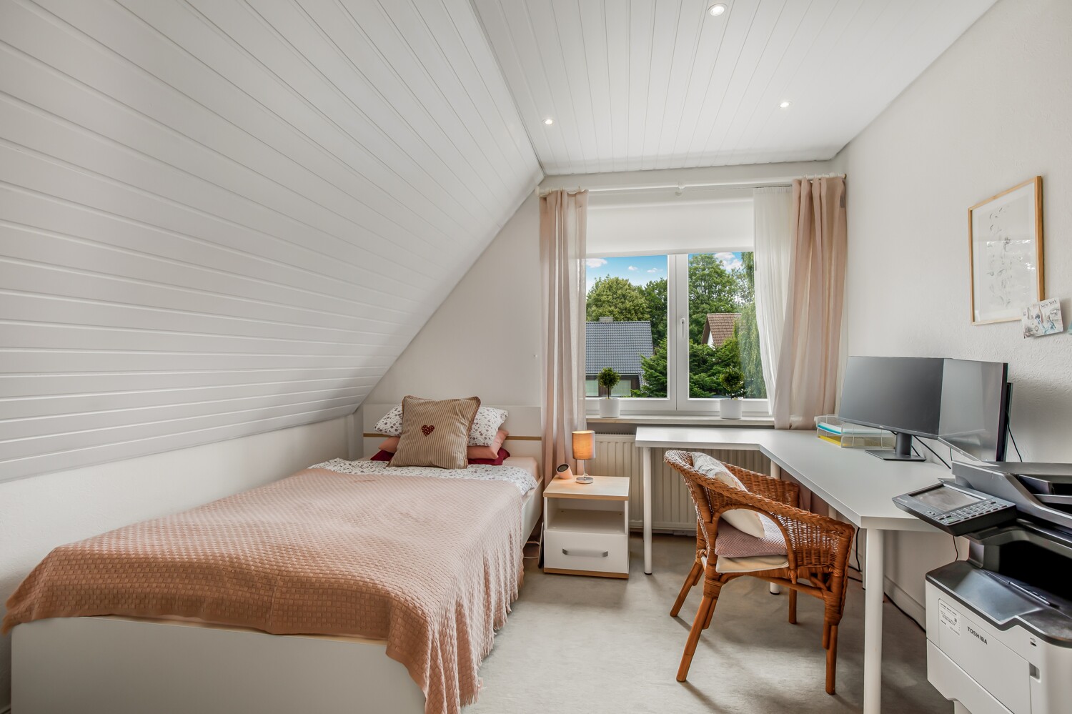 Schlafzimmer III im Dachgeschoss