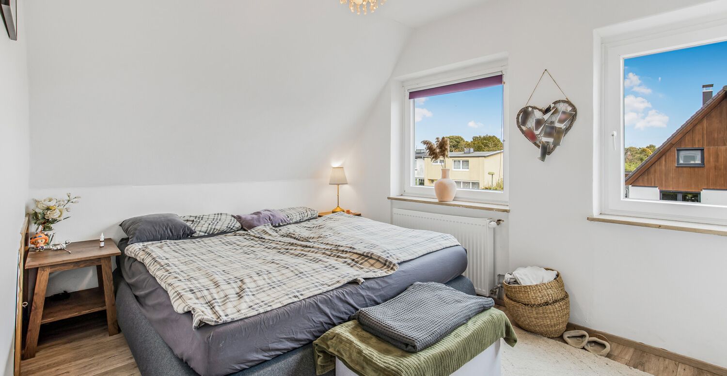 Schlafzimmer II im Dachgeschoss