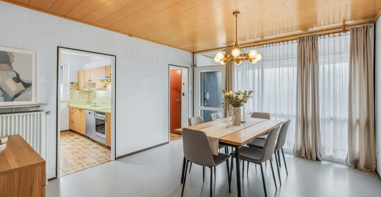 Diele im Erdgeschoss (KI Einrichtungsbeispiel)