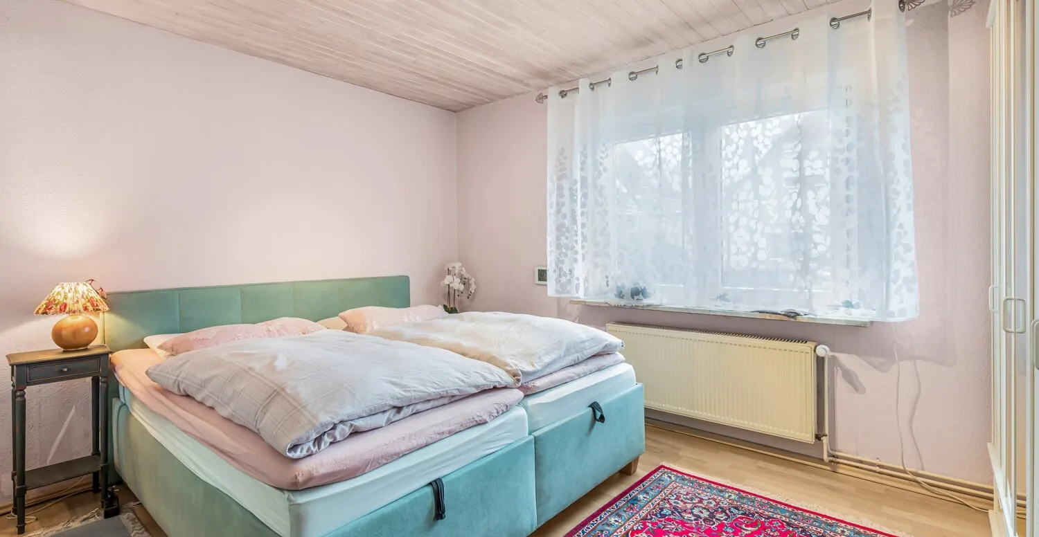 Schlafzimmer I im Erdgeschoss