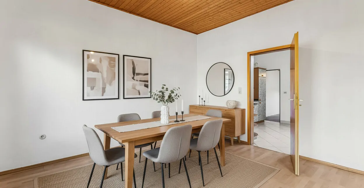 Esszimmer (Einrichtungsbeispiel) im Erdgeschoss