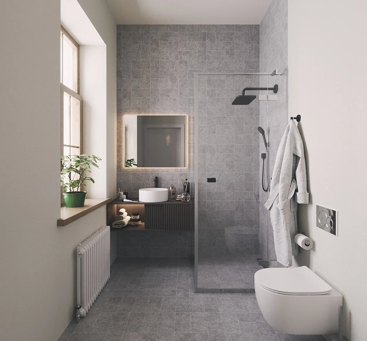 Planungsidee Bad Musterbild