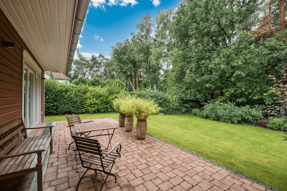 Blick von der Terrasse