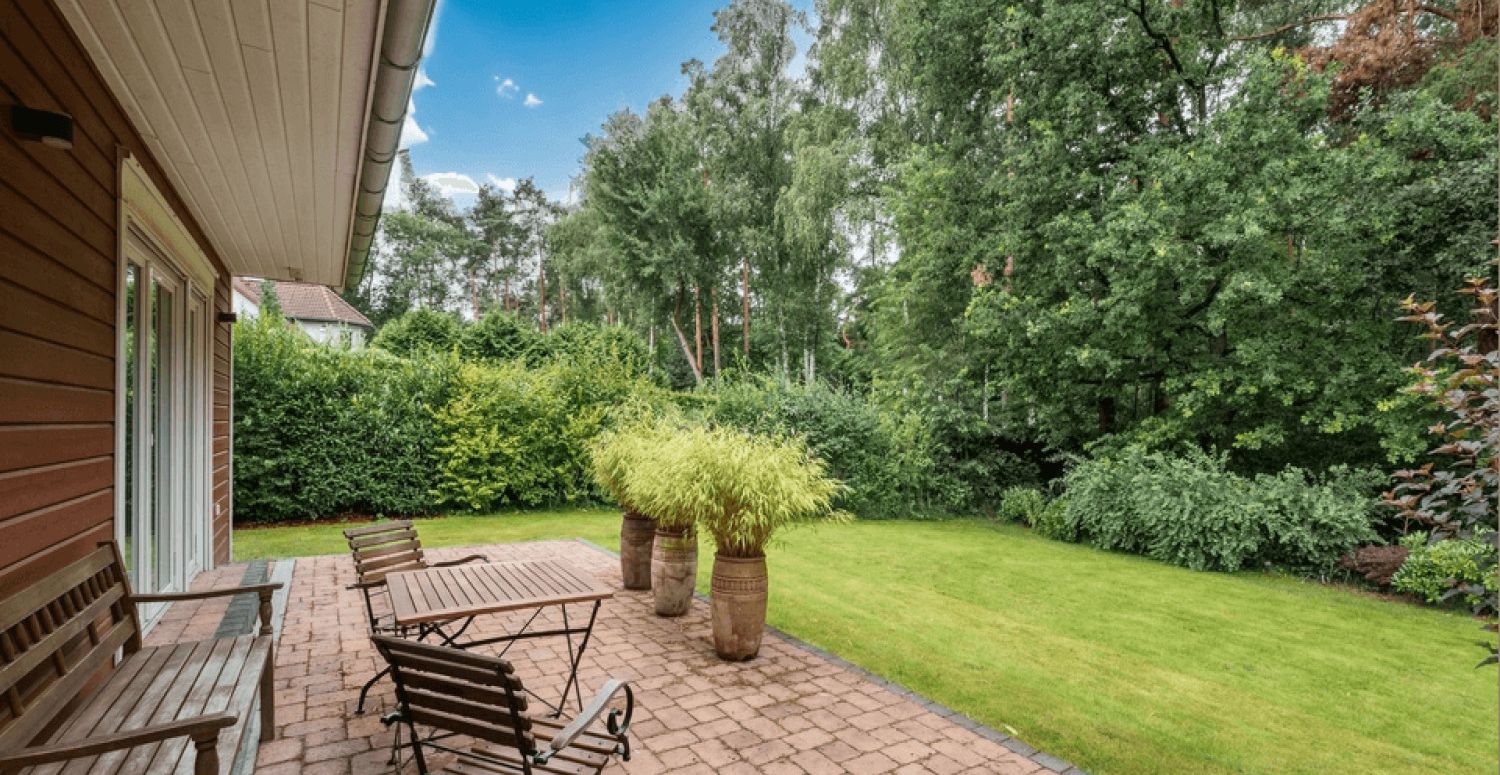 Blick von der Terrasse