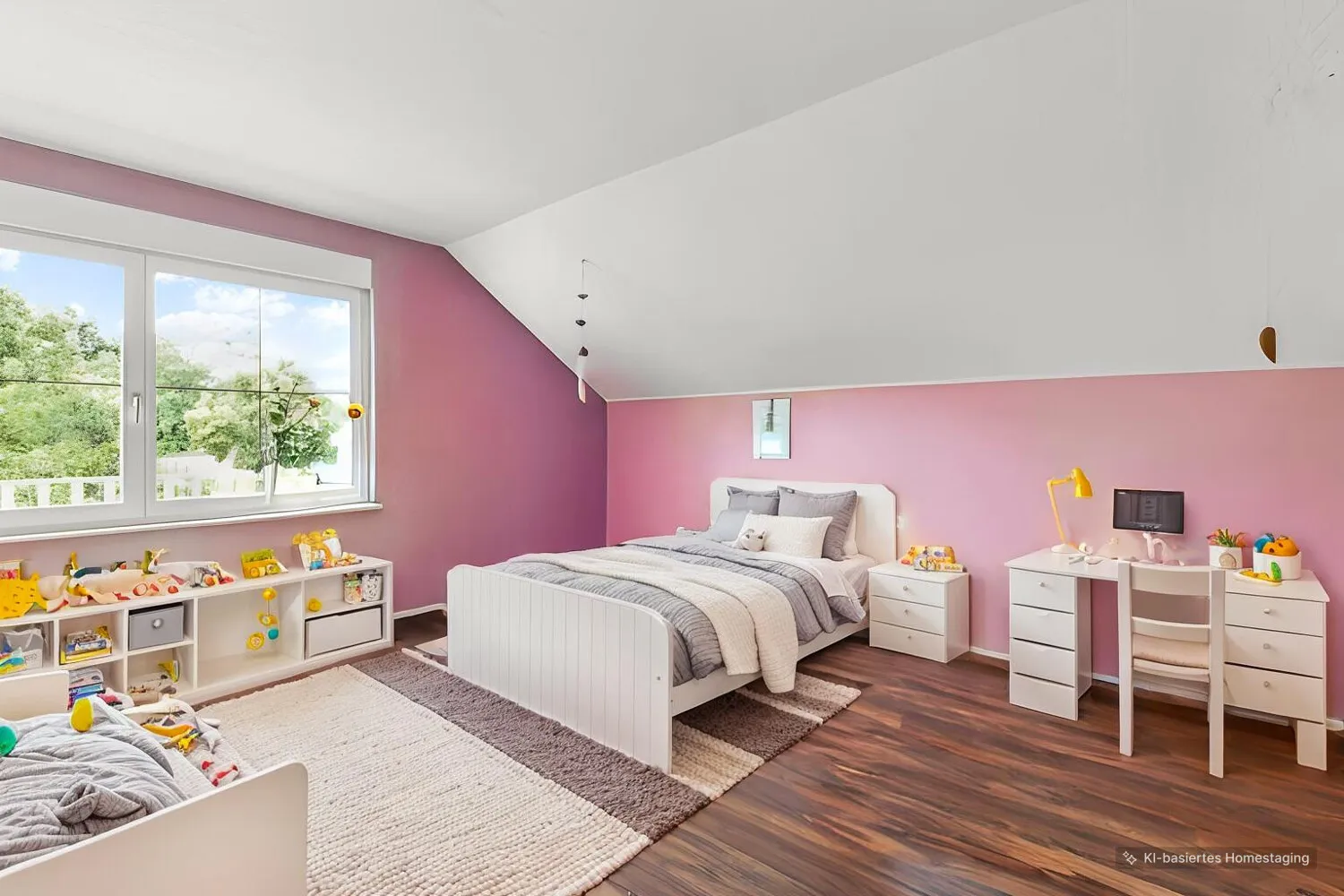 Kinderzimmer - KI animierte Ausstattung