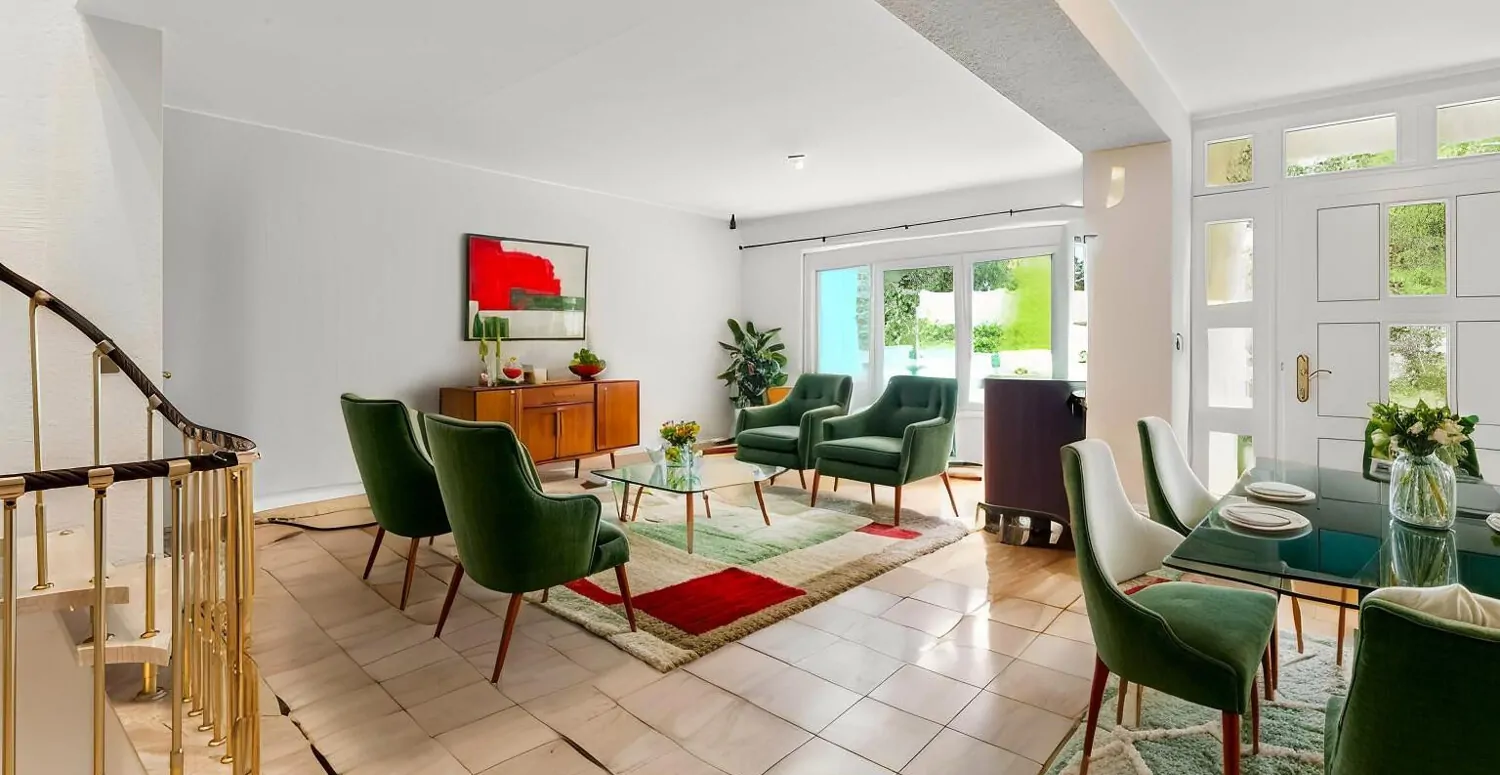 Eingangsbereich - Ausstattung KI animiert