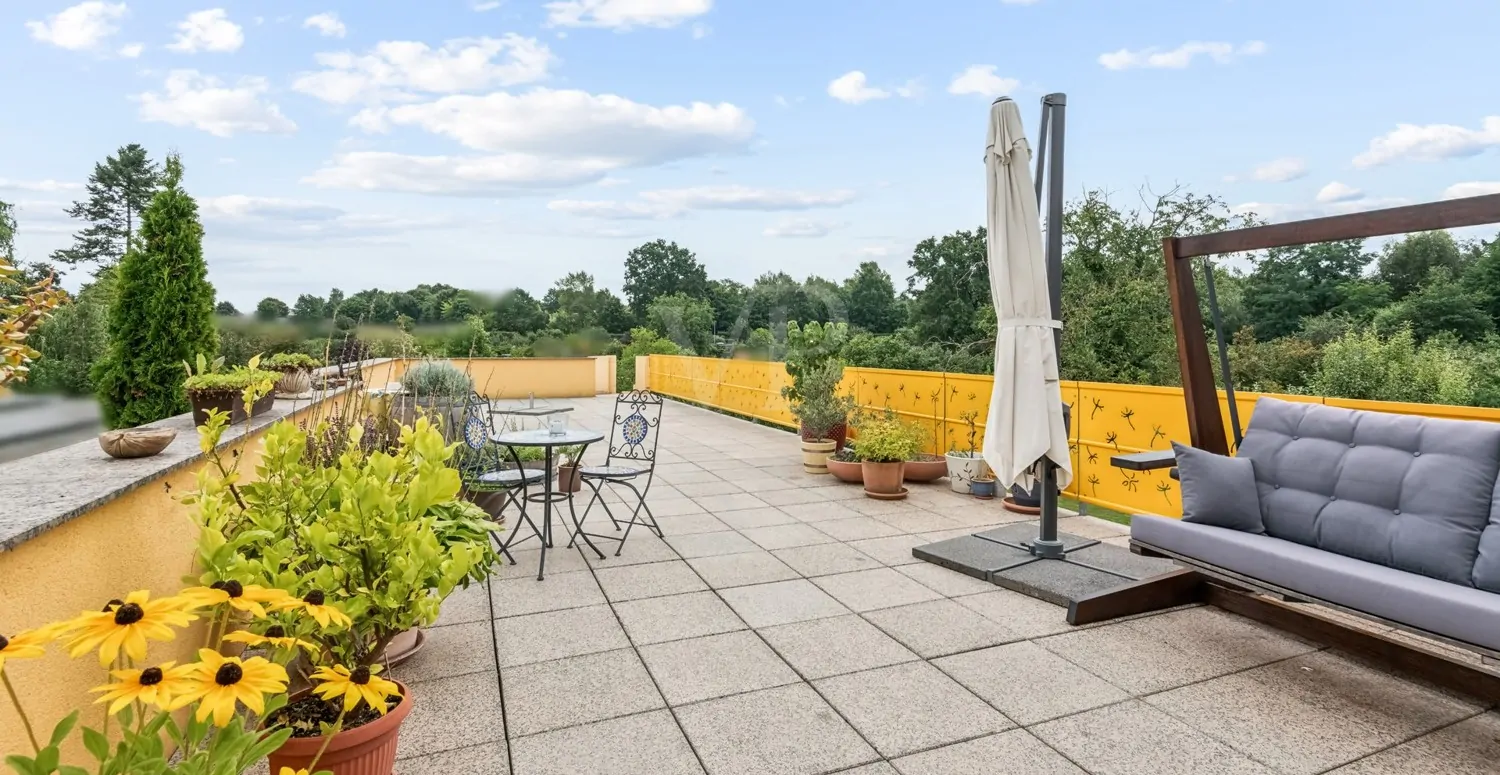 Blick von der Küche