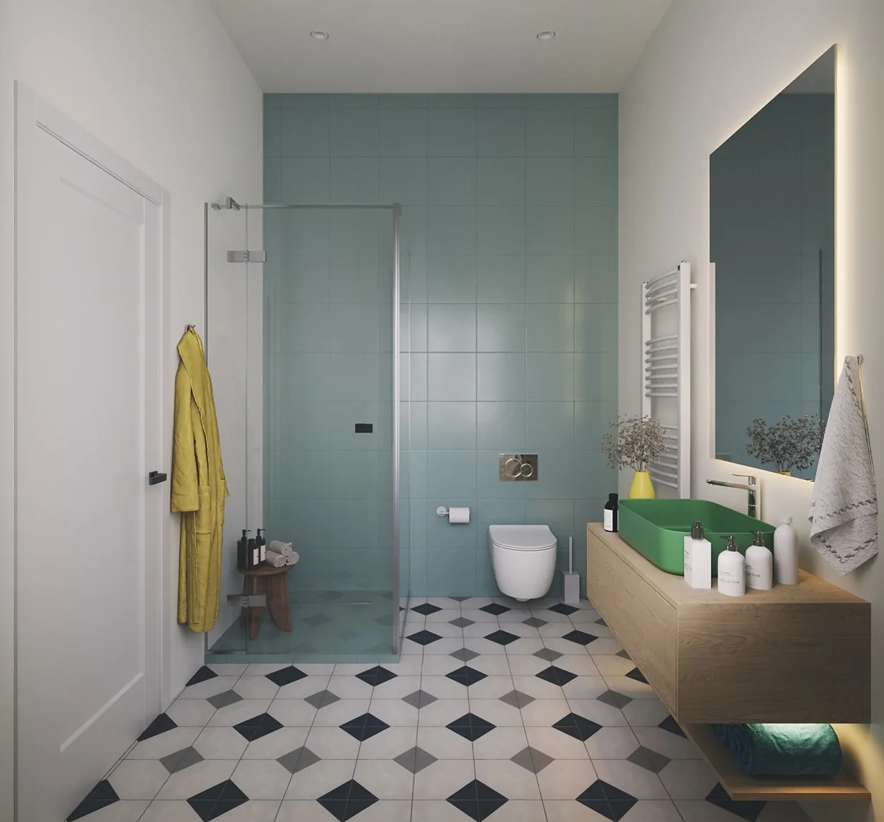 Planungsidee Bad Musterbild