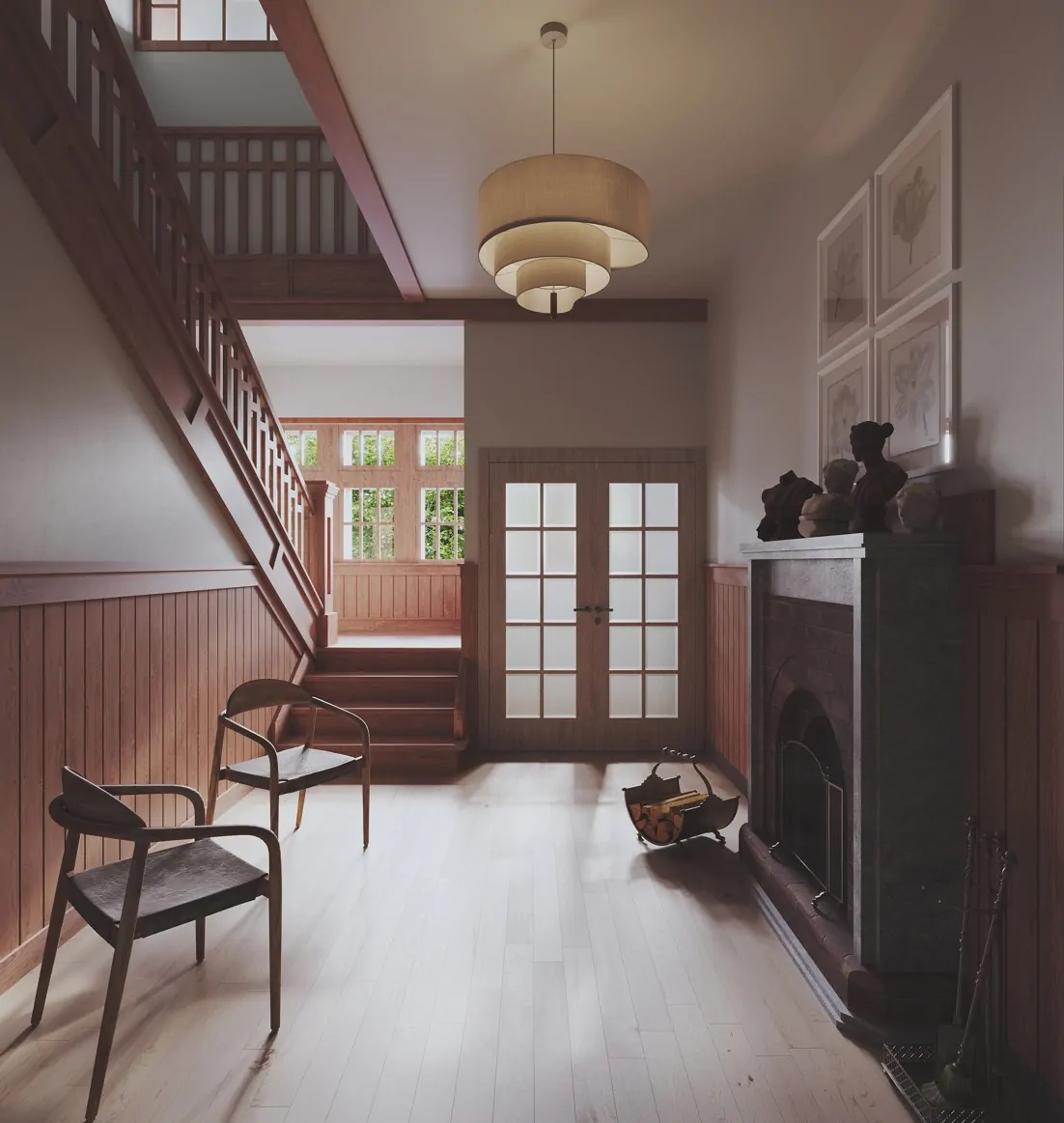 Planungsidee Eingangsbereich Musterbild