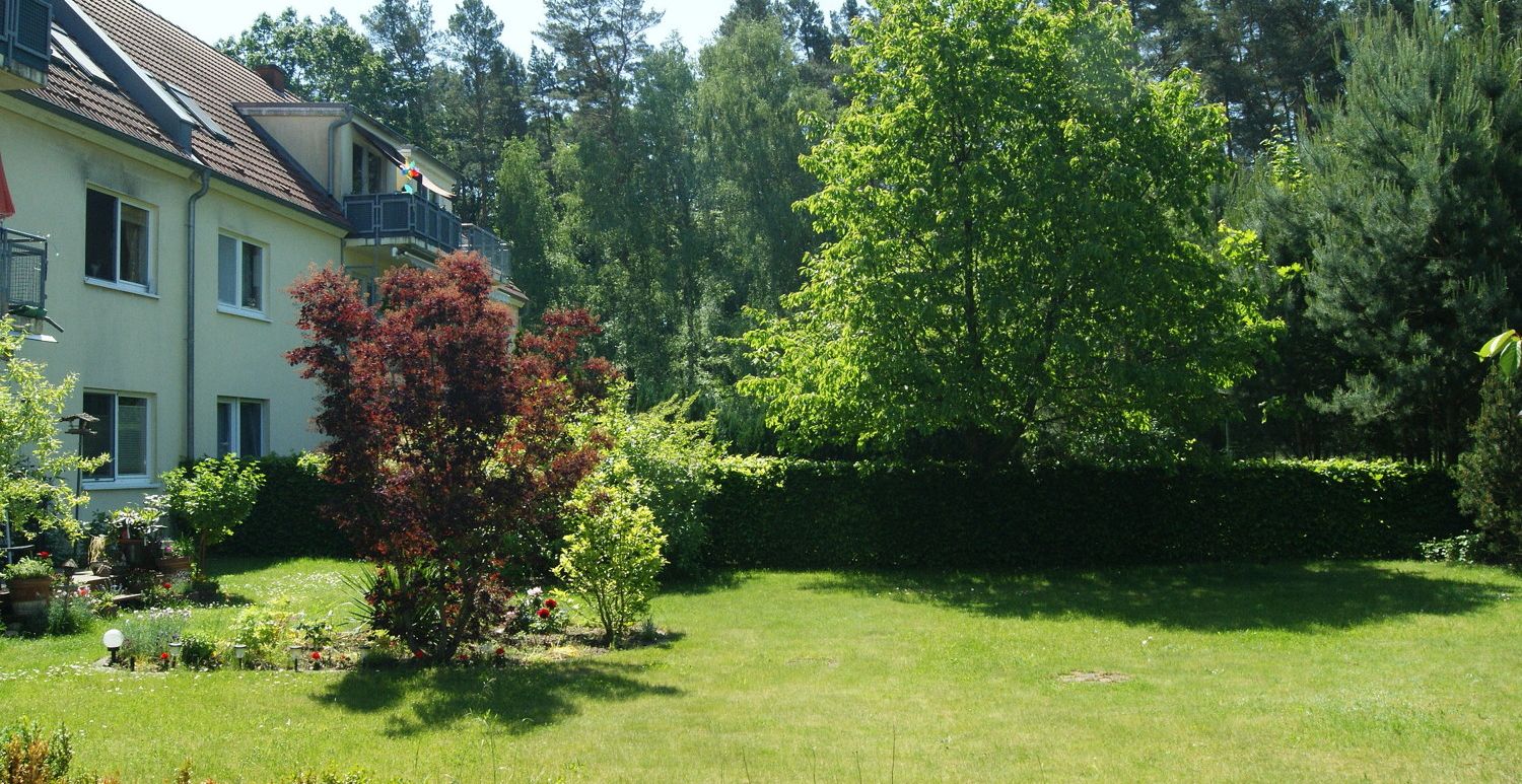 Rückwärtiger Gartenchweg