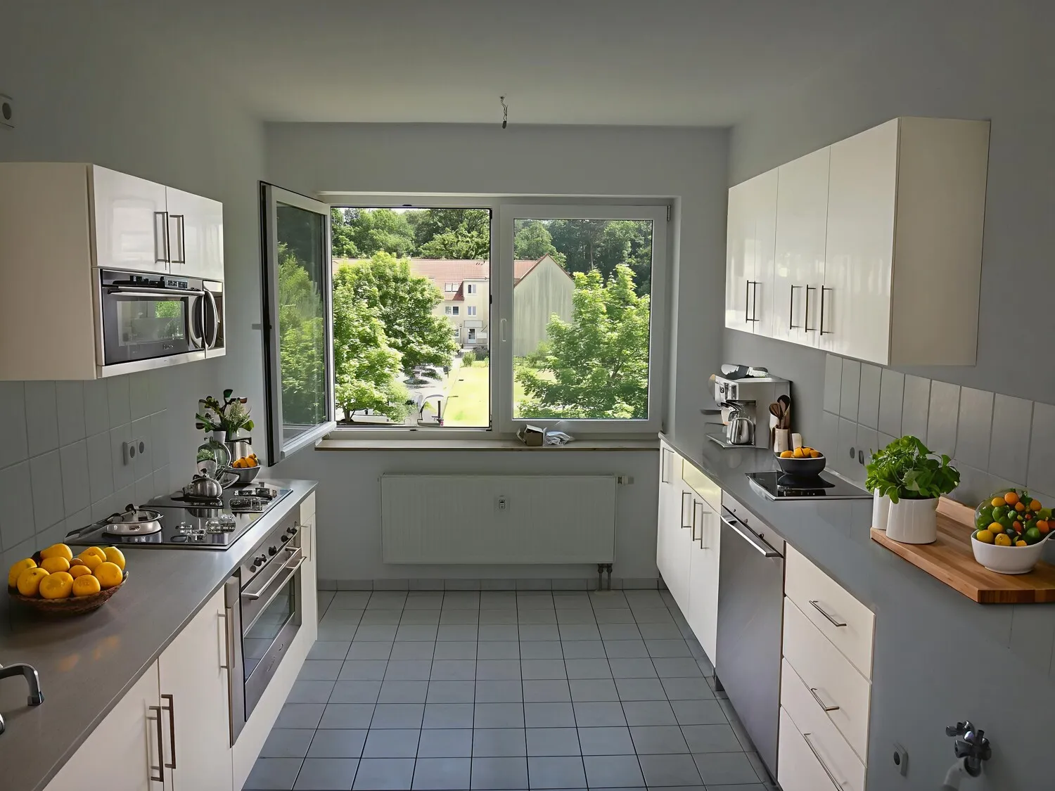 Küche - mögliche Ausstattung KI animiert