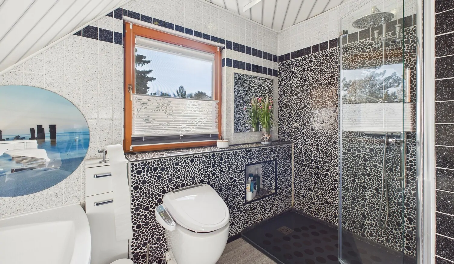 Masterbad im Dachgeschoss