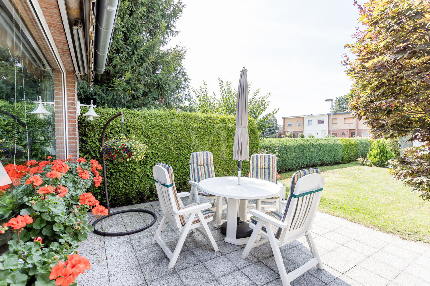 Terrasse am Haus