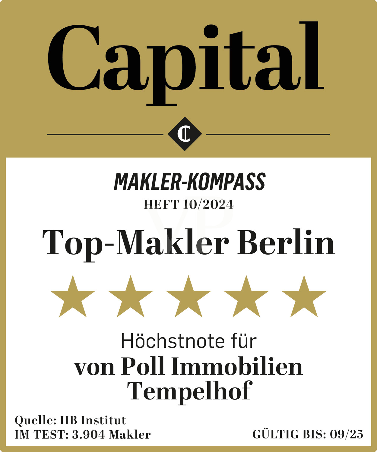 Capitalauszeichnung