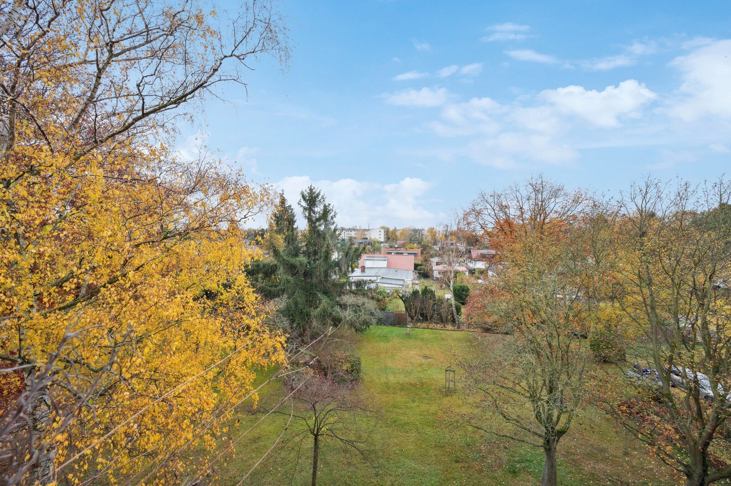 Ausblick vom Balkon