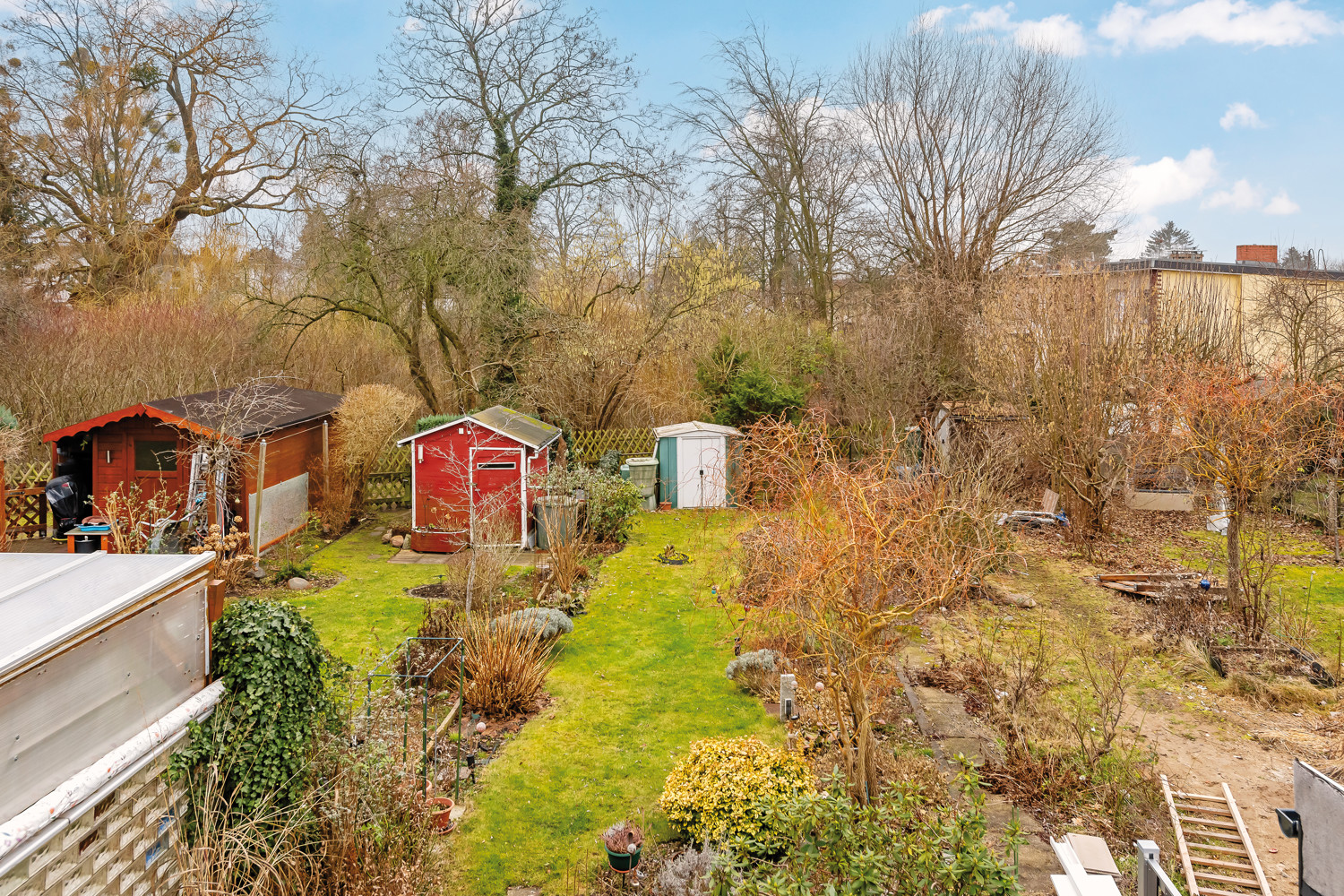 Ausblick in den Garten