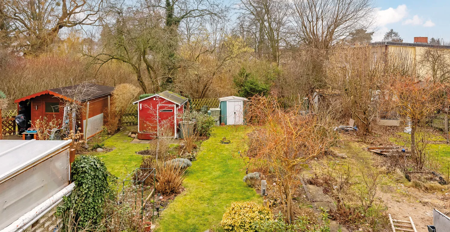 Ausblick in den Garten
