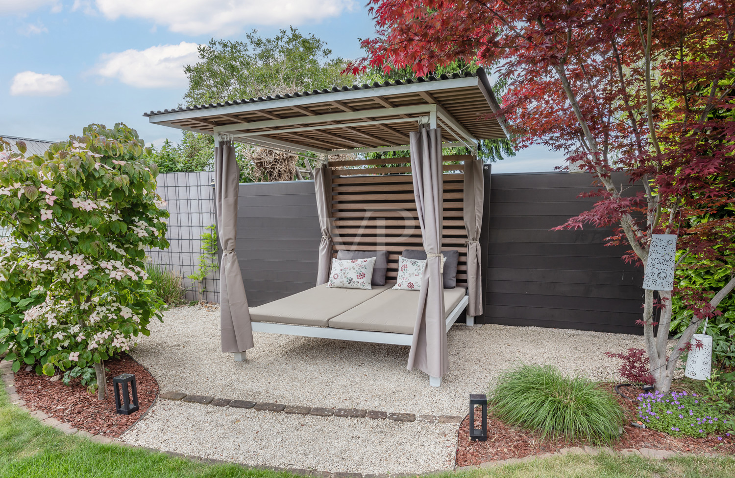 traumhafte Gartenanlage