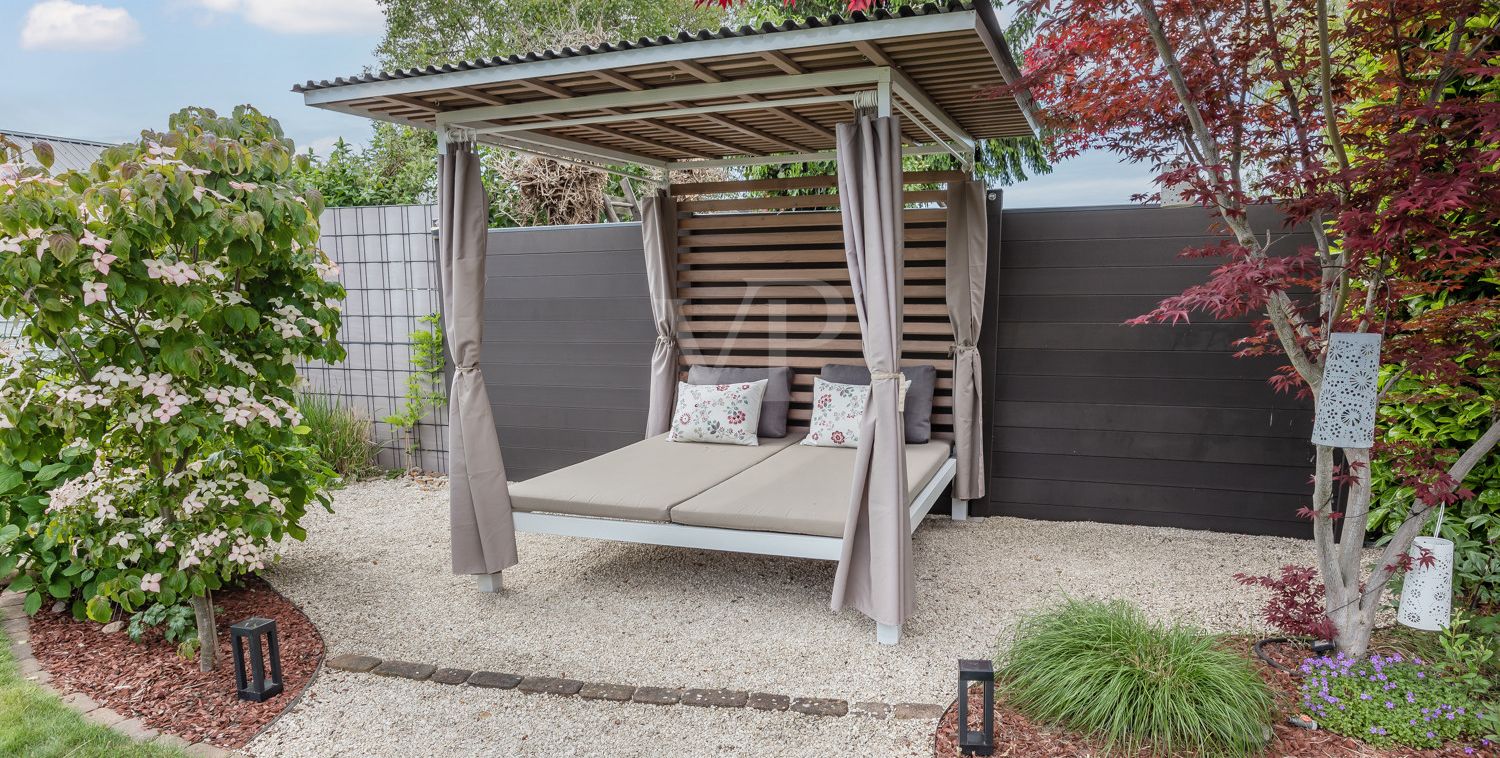 traumhafte Gartenanlage