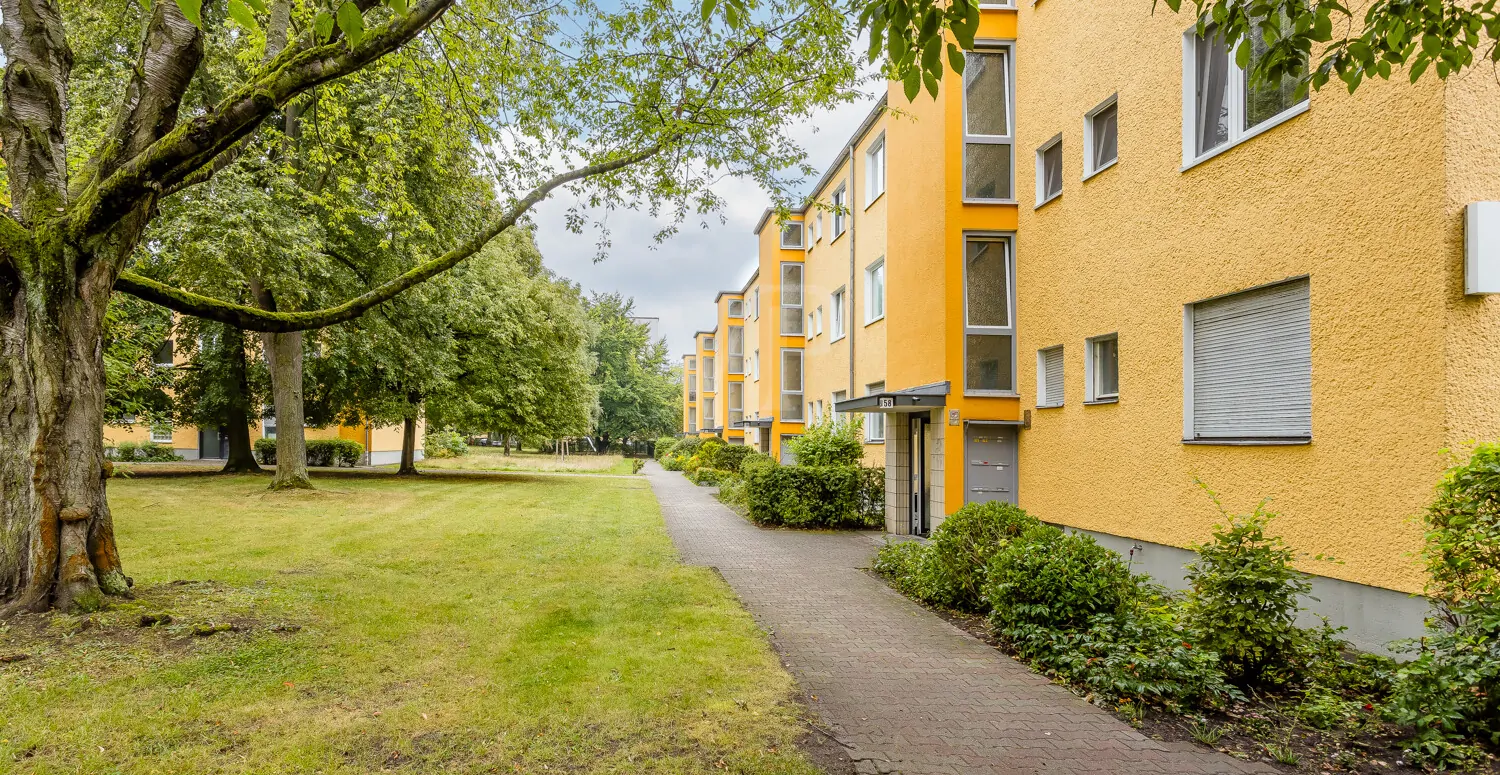 Zuwege der Immobilie